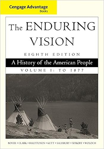  Cengage Advantage Series The Enduring Vision A History Of The American People Vol I Cengage Advantage Books 9781285193397 Boyer Paul S Clark Clifford E Halttunen Karen Kett Joseph F Salisbury Neal