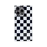 Rectangle Checkered Phone Case for iPhone 15 Pro