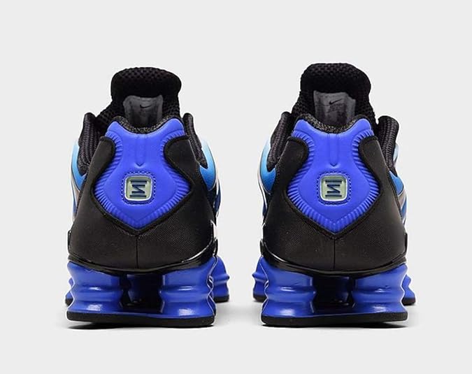 blue nike shox mens
