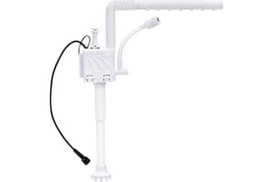 URUQ Fish Tank Pump Replacement: Aquarium Accessories Small Ultra Silent Water Pump Compatible with 2-Gallon URUQ Beta Fish Aquariums White