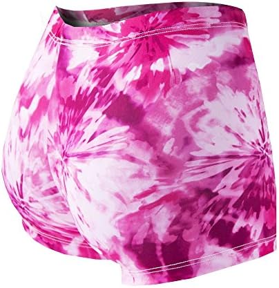 Yoga Drawer Pink Tie Dye Yoga Short