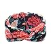 Toptim Baby Girl's Turban Headband Head Wrap Knotted Hair Band (Cross Model 6 Pack)