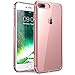 iPhone 7 Plus Case, iPhone 8 Plus Case [Scratch Resistant] i-Blason Clear [Halo Series] for Apple iPhone 7 Plus/Apple iPhone 8 Plus Cover (Clear/Rose Gold)
