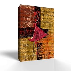 Elegant Dancer Pictures Home Wall for Bedroom Living...