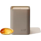 Drift Amber Scented Candle - Home Decor - Fragrance Oil Candle - 60 Day Burn Time - 10.5 oz