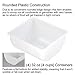 SHANGPEIXUAN Condiment Caddy with Lid Dispenser Tray Bar Fruit Caddy 3 Tray Plastic Garnish Station Great for Home Restaurant Buffets Bars Picnics Refrigerator Barbecue Catering