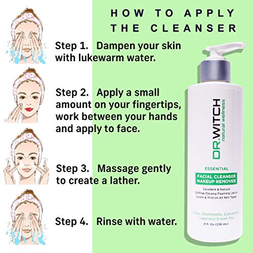 Hydrating Soothing Facial Cleanser Nourishing Deep Skin Moisturizer for Rosacea Dry Sensitive