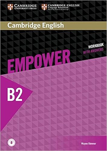 Cambridge Academic English B2 Upper Intermediate Student S Book Pdf Download Cambridge English Empower Upper Intermediate Workbook With Answers With Downloadable Audio Rimmer Wayne 9781107469044 Amazon Com Books