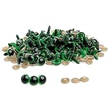 Ioffersuper 100pcs 8mm Plastic Safety Eyes for