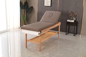 Carenovo Comfortable Wooden Medical exam Table for Treatment Clinc (Gray)