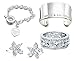 Sparkle Bright Products All-Natural Jewelry Cleaner | Jewelry Cleaning Kit | 100% Cotton Flannel Jeweler's Polishing/Drying Cloth - (Pkg. of 3)