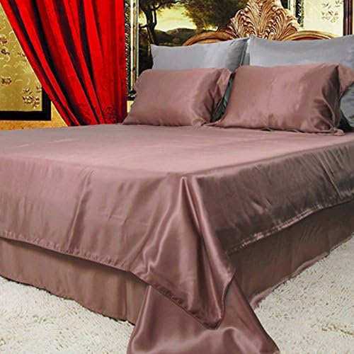 pure silk bed sheet/Thicken seamless silk bed cover -Q 140x200cm(55x79inch)