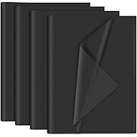 NEBURORA 120 Sheets Black Tissue Paper 35 x 50 cm Black Wrap Paper Sheets for Gift Bags Packaging Floral Filler Crafts Birthd