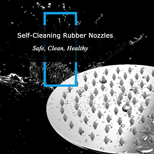 image for Shower Head - Newspoint Modern High Pressure Rainfall 8 Inch Shower He