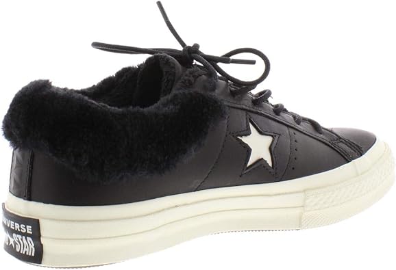 converse faux fur one star