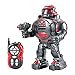 Remote Control Robot for Kids - RoboShooter Robot Toy for Boys & Girls Aged 5 6 7 8 (Black)