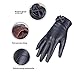 Women Winter Waterproof Leather Gloves for Driving Texting Touch Screen Gloves
