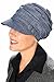Headcovers Unlimited Pleated Newsboy Hat-Caps for Women with Chemo Cancer Hair Loss