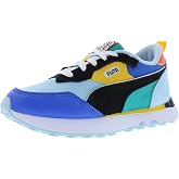 PUMA Kids Boys Rider Fv Future Vintage Lace Up Sneakers Shoes Casual - Blue, Green, Orange