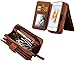 Urvoix for iPhone SE(2020)/SE2 Case, iPhone 8 Case, iPhone 7 Case, iPhone 6S Case, Premium Leather Zipper Wallet Handbag Detachable Magnetic Case with Flip Card Holder Cover(4.7