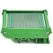 Electronics-Salon DIN Rail Mounting Carrier Housing with Prototype Board, PCB Size 77.4 x 72mm
