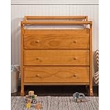 DaVinci Kalani 3 Drawer Changer Dresser in Honey Oak