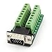 uxcell a15011600ux0309 D-SUB DB15 VGA Male 3Row 15Pin to Terminal Breakout Board Connectors