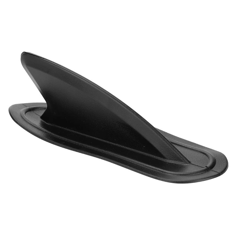 Demeras Surfboard Fin PVC Surfing Side Water Fin Paddle Board Fin for Swimming Paddle Boarding Black