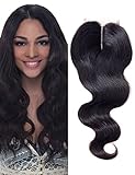 Human Hair Lace Closure Middle Part Body Wave Brazilian Virgin Human Hair Extensions Bleached Knots Lace Closure(8
