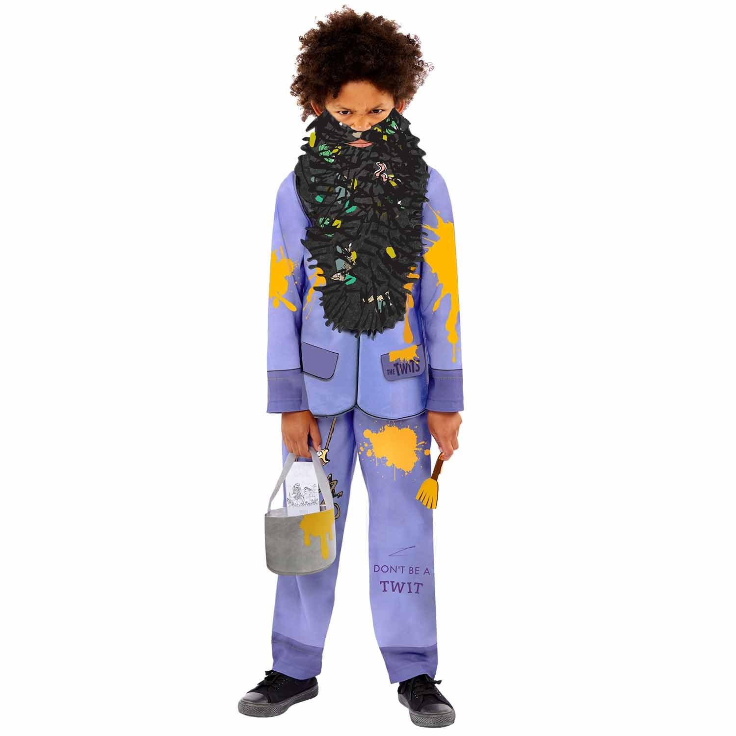 Amscan 9916221 - Kids Official Roald Dahl Mr Twit Boys World Book Day Costume Age: 3-4 Yrs