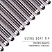 TCD 10-Pack Stylus Pen Set – Universal Capacitive Pen for iPad, iPhone, Tablet, Laptop – Premium Thick Rubber Tip Styluses for All Touchscreen Devices, Black