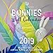 Bunnies Wall Calendar 2019: Illustrated Calendar with Cute Rabbits for Kids and Adults by Olya Yatsenko, Coloring Art