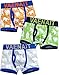 VAENAIT BABY 2T-7T Boys Boxer Briefs 3-Pack Underwear Set Pastel Bear L
