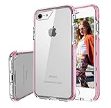 iPhone 7 Case, CASY MALL Hybrid Slim Fit Hard Case Drop Protective Cover for Apple iPhone 7 4.7 Inch Pink