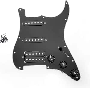 Amazon.com: Musiclily SSH - Juego de pastillas para guitarra eléctrica Fender  Stratocaster, color negro : Instrumentos Musicales