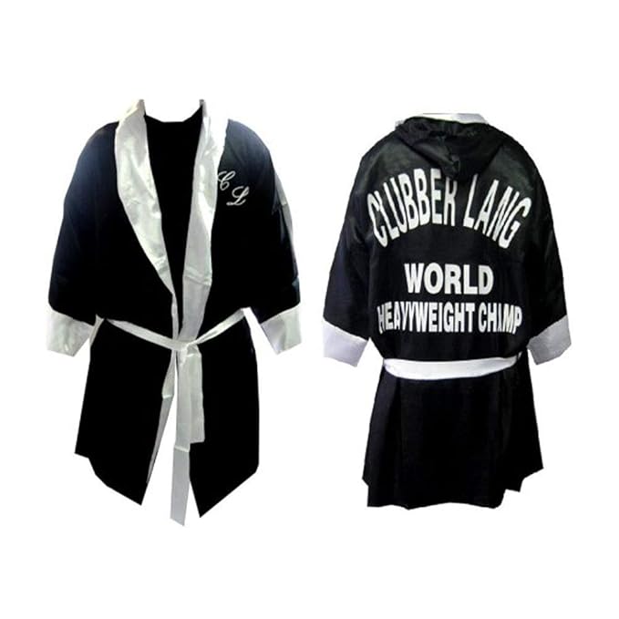 Rocky Balboa Movie Clubber Lang World Champion Boxing Robe Amazon.co