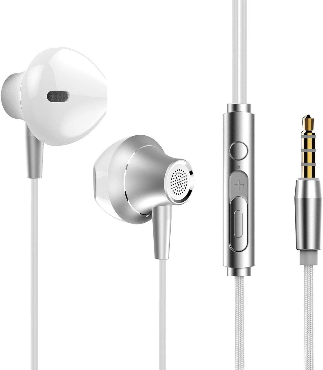 Silicone Cover Tips Replacement and Cable Clip for Headphone Earphone Earbuds