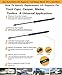 Schnecke 2Pcs 17.01 Inch liftgate tailgate Hatch trunk Lift Supports Struts Shock Gas Spring Prop Rod Fits For 2005-2010 Scion tC Coupe