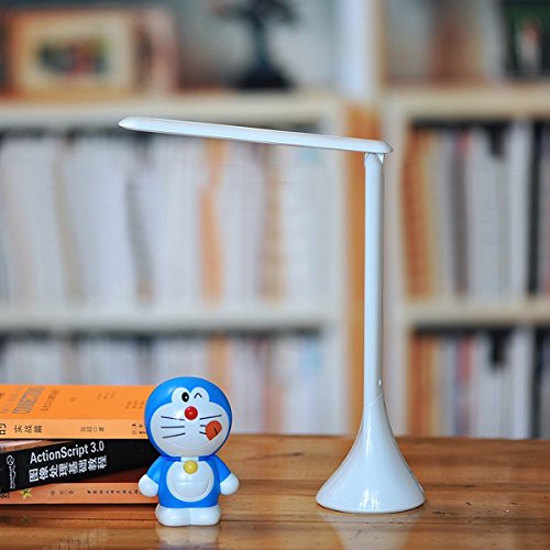 Desk Lamp Eye-care Table lamp 3-level Dimmer Touch-Sensitive Control Built-in Rechargeable 2000mA Lithium Battery Foldable 180 Angles Ajustable Portable