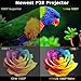 Projector, WiMiUS Newest P28 6800 Lumens LED Projector Native 1920×1080 Video Projector Support 4K Dolby 300” Screen 4D ±50°Keystone Correction for Home Theater and PPT Presentationthumb 1