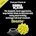RUMBLE ROLLER RumbleRoller BXA Xtra Firm Beastie Massage Ball + Base