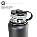 Brewberry Stainless Steel Insulated Water Bottle and Travel Mug for Hot and Cold Beverages, Wide Mouth, Double Wall Insulated Hydration Sports Water Bottle for Hiking, Biking, Outdoor, 40 OZ BPA Free