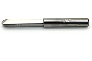 TEMO 1/4 Inch Solid Carbide Broken Taps Drill Extractor, Damaged Taps and Bolts Extractor, Easy Out Stripped Bolt Remover