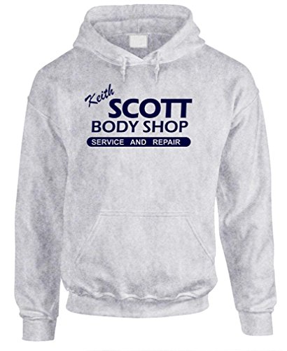 One Tree Hill Ravens Costumes - Keith Scott Body Shop - Tree Hill Ravens Pullover Hoodie, M,