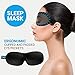 Everlasting Comfort Sleep Mask Travel Kit- Includes 2 Sleep Masks and 2 Sets of Earplugs