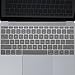 MOSISO Protective Keyboard Skin Compatible MacBook 12 Inch with Retina Display A1534 (Newly Version 2017/2016/2015), Clear