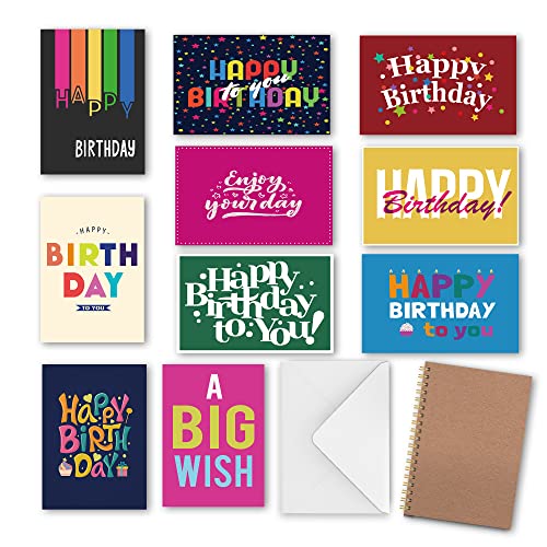 Mua 100 Birthday Cards, Bulk Birthday Cards assortment with Short