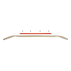 Red Skateboard Rails Old School Plastic with