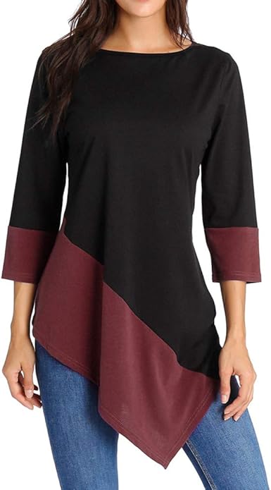 amazon ladies tunic tops