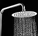 Stainless Steel Rain Shower Head From Waterbella(Best Rated),rainfall Style Showerhead , Elegantly Designed, High Polish Chrome, 8inch Diameter, Ultra Thin, Not Cheap Plastic,choose the Most Luxurious Durable, Enhance Your Shower Experience Now!